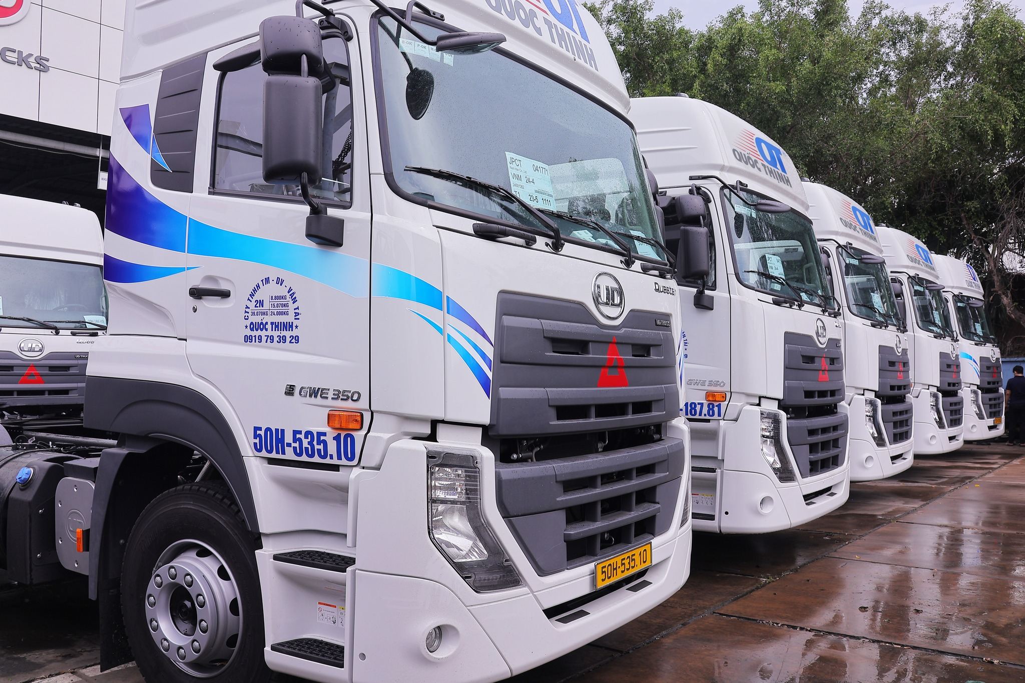 Công Ty Vận Tải Quốc Thịnh đã ghi dấu ấn đặc biệt khi trở thành khách hàng lớn nhất của UD Trucks tại thị trường Việt Nam